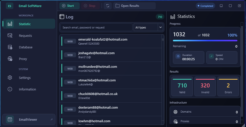 Mail Access Checcker